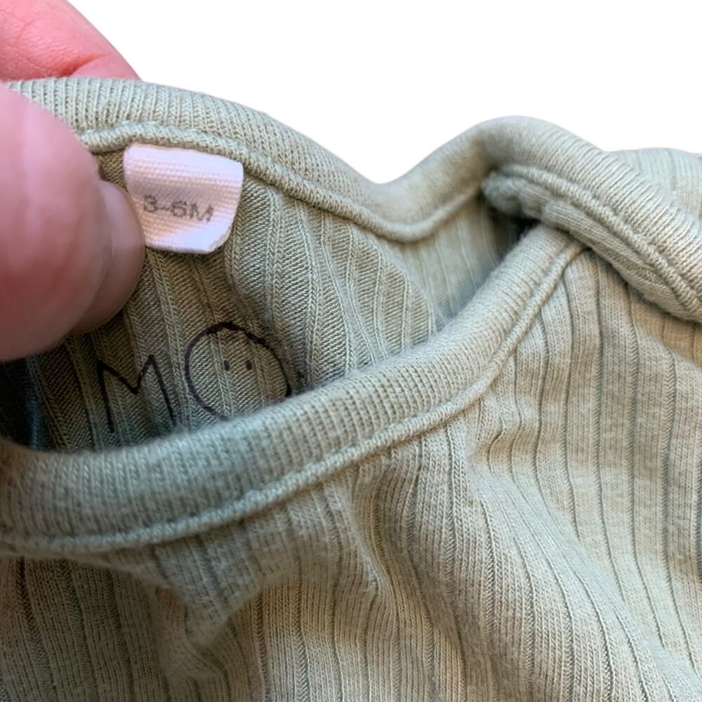 Mori Ribbed Bamboo Romper - Picture 5 of 8